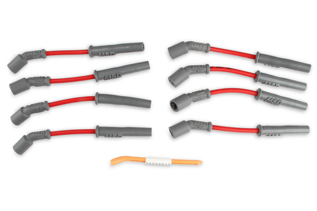 MSD 32819 Custom Spark Plug Wire Set - Truck Part Superstore