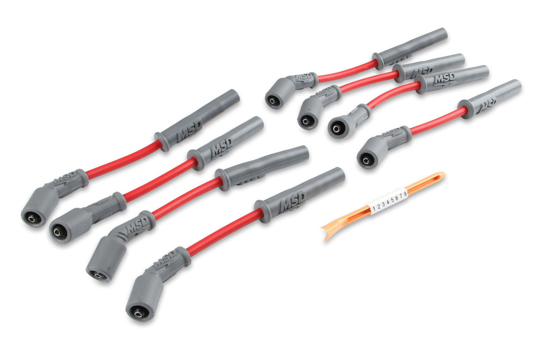 MSD 32819 Custom Spark Plug Wire Set - Truck Part Superstore