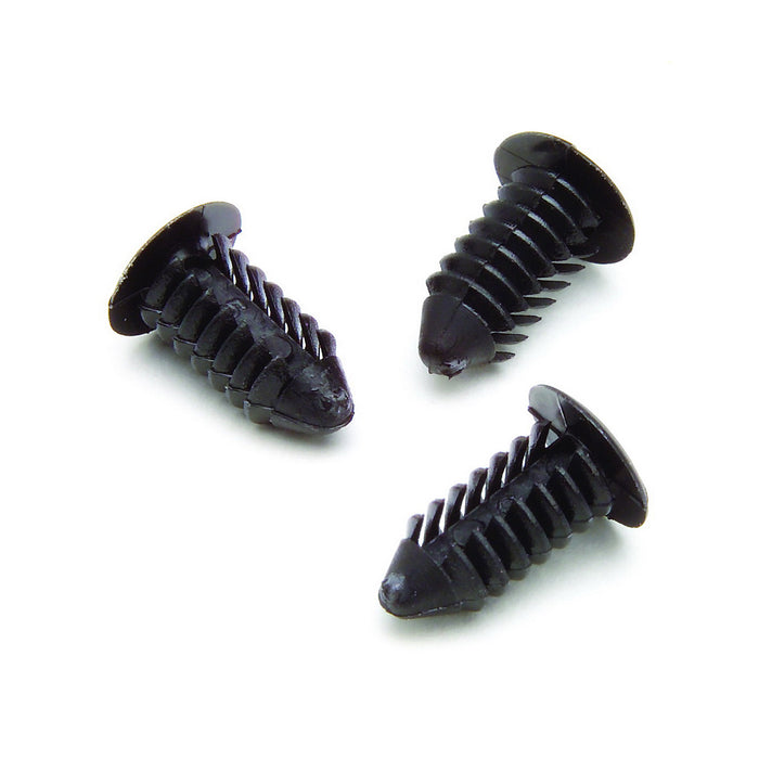 AutoMeter 3281 RATCHET FASTENERS; 10 PCS.; BLACK; FOR GAUGE POD/PILLAR INSTALLATION - Truck Part Superstore