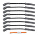 MSD 32823 Custom Spark Plug Wire Set; 8.5mm; Black; LS1 Conversion; OEM Cut; - Truck Part Superstore