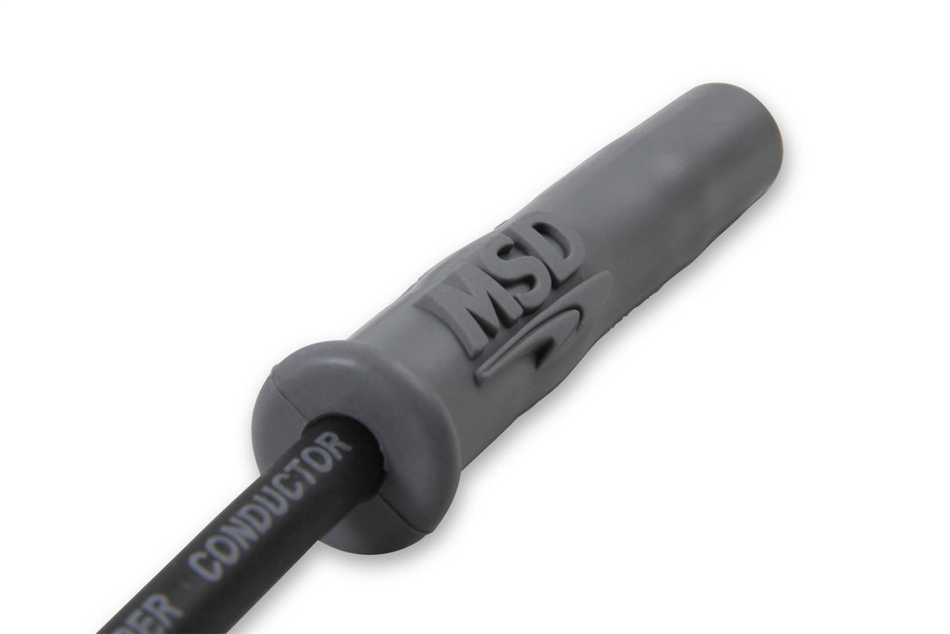 MSD 32823 Custom Spark Plug Wire Set; 8.5mm; Black; LS1 Conversion; OEM Cut; - Truck Part Superstore