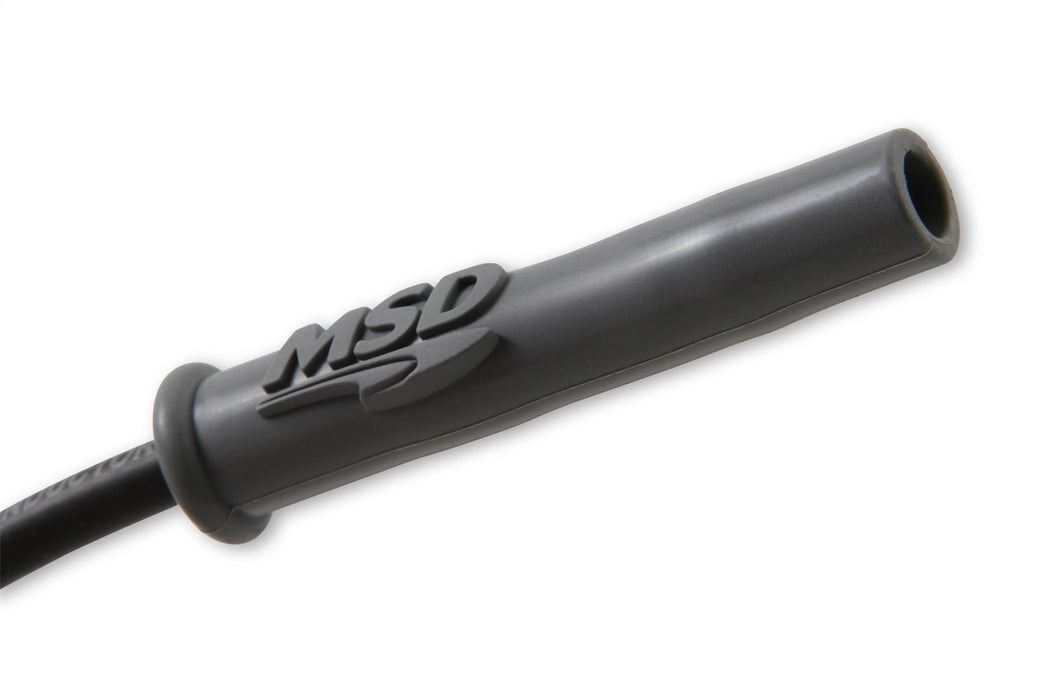 MSD 32823 Custom Spark Plug Wire Set; 8.5mm; Black; LS1 Conversion; OEM Cut; - Truck Part Superstore
