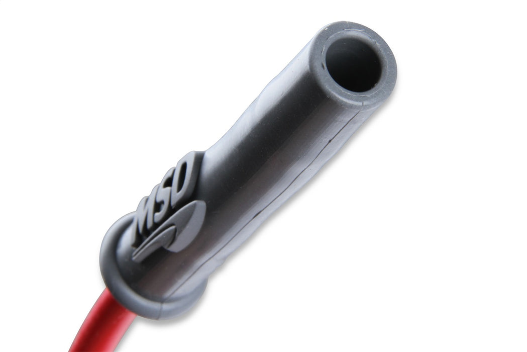 MSD 32829 Custom Spark Plug Wire Set; 8.5mm; Red; LS1 Conversion; OEM Cut; - Truck Part Superstore