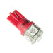 AutoMeter 3284 LED BULB; REPLACEMENT; T3 WEDGE; RED - Truck Part Superstore