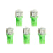 AutoMeter 3285-K LED BULB; REPLACEMENT; T3 WEDGE; GREEN; 5 PACK - Truck Part Superstore