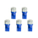 AutoMeter 3286-K LED BULB; REPLACEMENT; T3 WEDGE; BLUE; 5 PACK - Truck Part Superstore