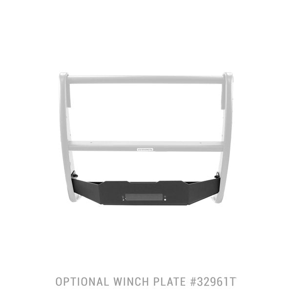 Go Rhino 32961T Quickly converts a grille guard to a winch guard - Truck Part Superstore