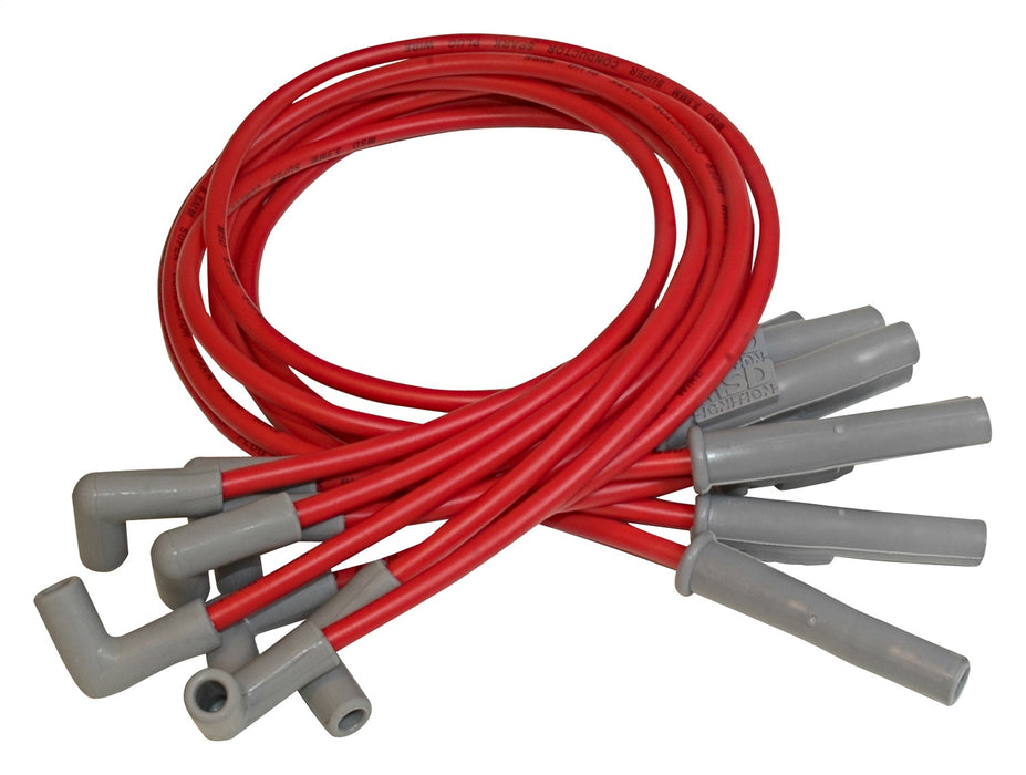 MSD 32979 Custom Spark Plug Wire Set; 8.5mm; HEI Boots; OEM Cut; - Truck Part Superstore