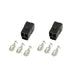 AutoMeter 3298 CONNECTOR; WIRING; 3 TERMINAL; FOR ELEC. (SHORT SWEEP) GAUGES; QTY. 2 - Truck Part Superstore