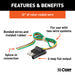 CURT 58031 CURT 58031 Trailer-Side 4-Pin Flat Wiring Harness with 12-Inch Wires - Truck Part Superstore
