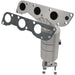 MagnaFlow Exhaust Products 50911 Catalytic Converter with Integrated Exhaust Manifold - Truck Part Superstore