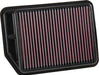 K&N 33-3091 Replacement Air Filter - Truck Part Superstore