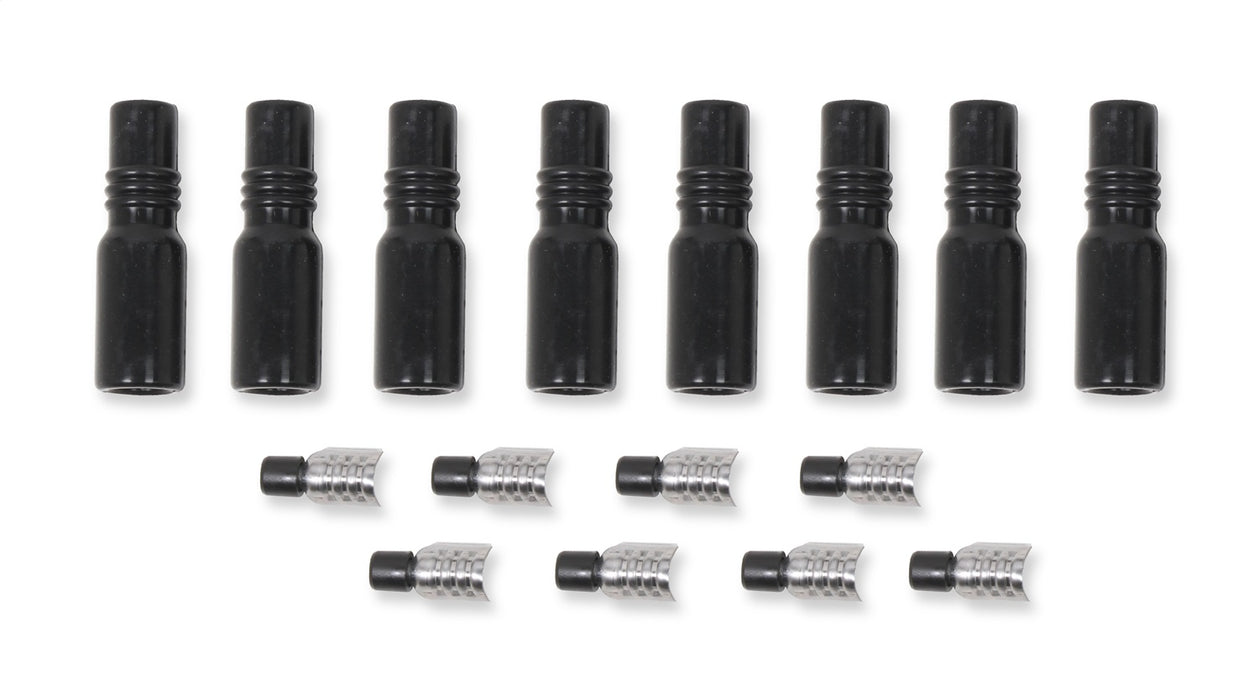MSD 33028 Spark Plug Boot And Terminal; Straight; GM LT1; 8-Pack; - Truck Part Superstore