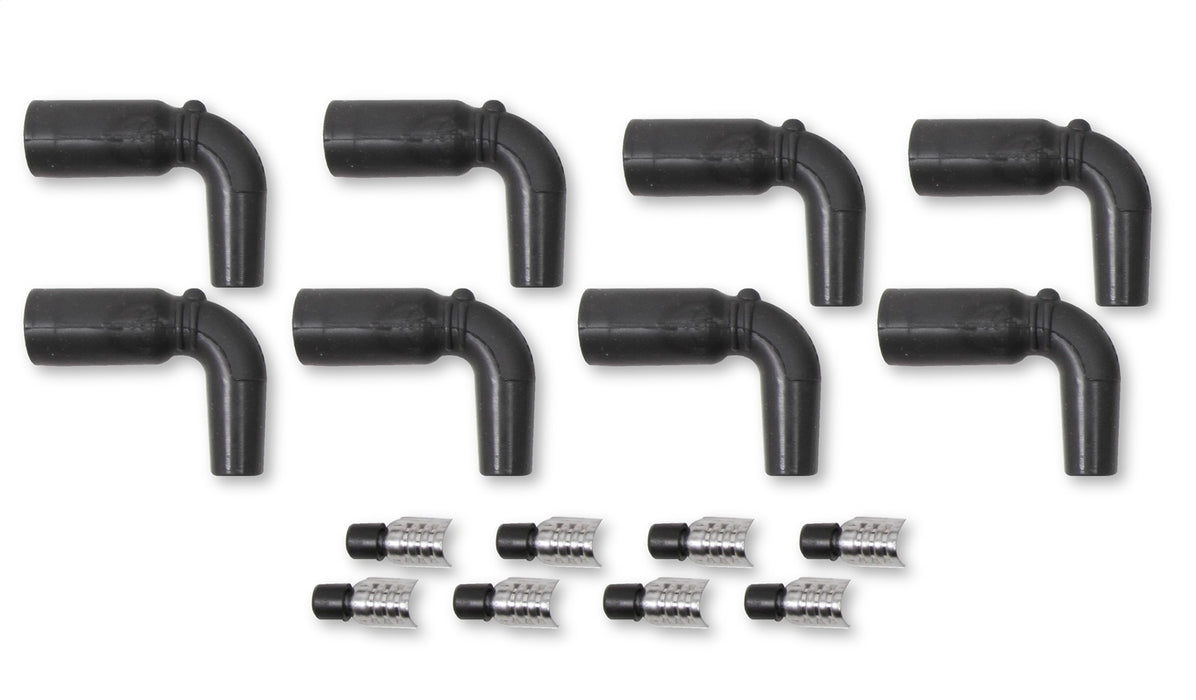 MSD 33038 Spark Plug Boot And Terminal; LT1 90 Degree Boot and Terminal; 8-Pack; - Truck Part Superstore