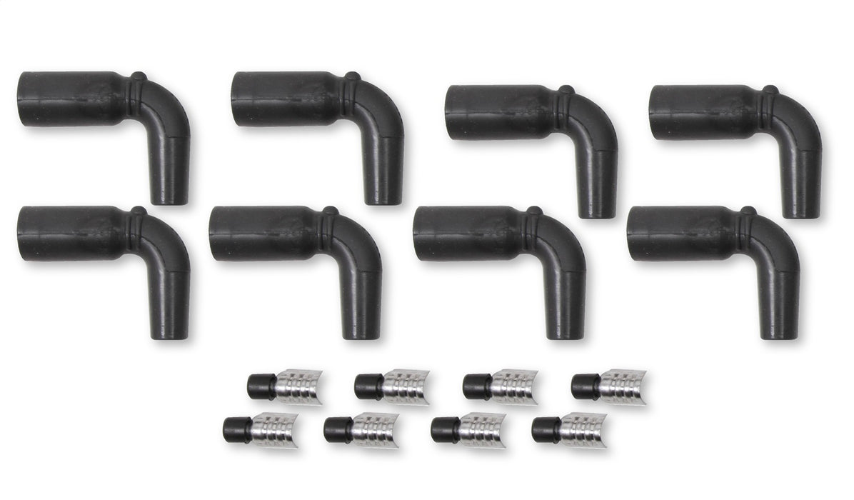 MSD 33038 Spark Plug Boot And Terminal; LT1 90 Degree Boot and Terminal; 8-Pack; - Truck Part Superstore