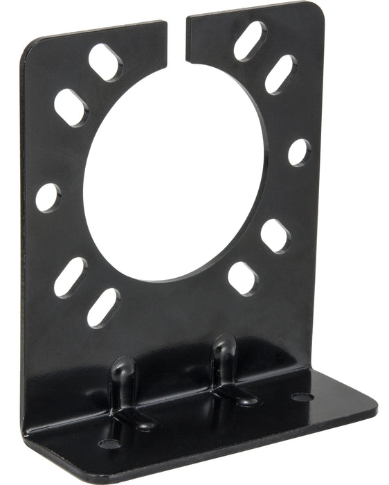 Husky Towing 33069 For Use With 7 RV Blade and 6 Pole Round Vehicle End Socket Bolt-On Black Single - Truck Part Superstore