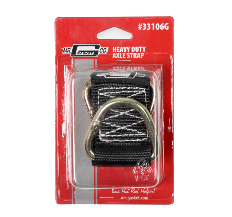Mr Gasket 33106G Axle Strap; 2 in. Wide x 24 in. Long; 5000 lbs. Capacity; - Truck Part Superstore