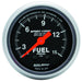 AutoMeter 3313 GAUGE; FUEL PRESSURE; 2 1/16in.; 15PSI; MECHANICAL W/ISOLATOR; SPORT-COMP - Truck Part Superstore