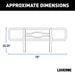 Luverne 331934-331931 Chrome Steel 2in. Tubular Grille Guard; Select Ram 1500 - Truck Part Superstore