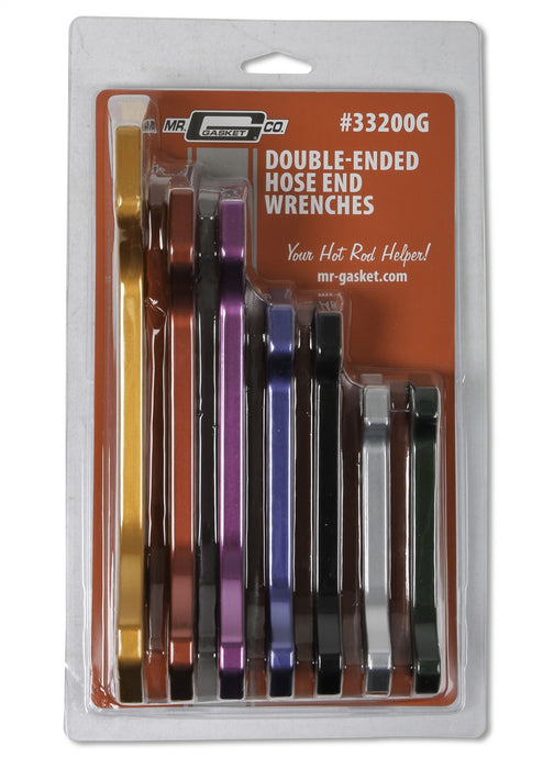 Mr Gasket 33200G AN Wrench Set; 7 Pieces; 3AN-20An; - Truck Part Superstore