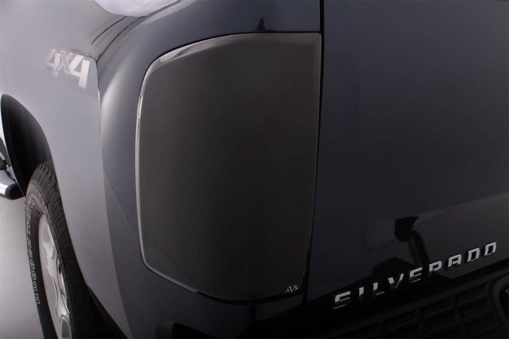 Auto Ventshade (AVS) 33202 Tail Shades™ Taillight Covers; 2 pc.; Smoke; Blackout; - Truck Part Superstore