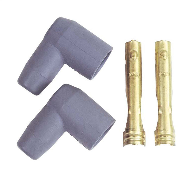 MSD 3321 Spark Plug Boot And Terminal; 90 deg.; Socket; 2/Card; - Truck Part Superstore