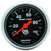 AutoMeter 3321 GAUGE; OIL PRESSURE; 2 1/16in.; 100PSI; MECHANICAL; SPORT-COMP - Truck Part Superstore