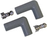 MSD 3323 Spark Plug Boot And Terminal; 90 deg; Non-Logo; 2/Card; - Truck Part Superstore
