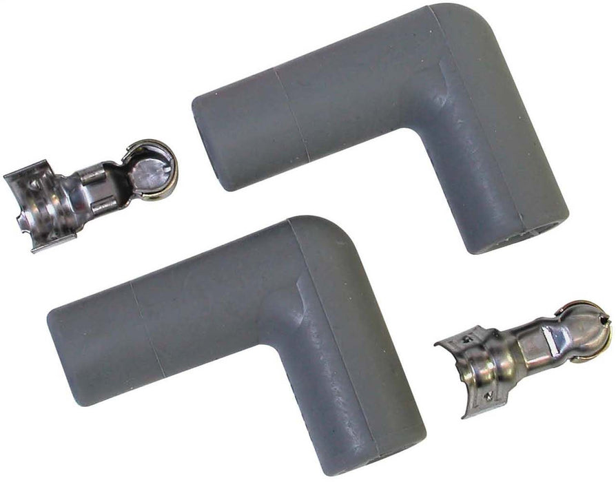 MSD 3323 Spark Plug Boot And Terminal; 90 deg; Non-Logo; 2/Card; - Truck Part Superstore