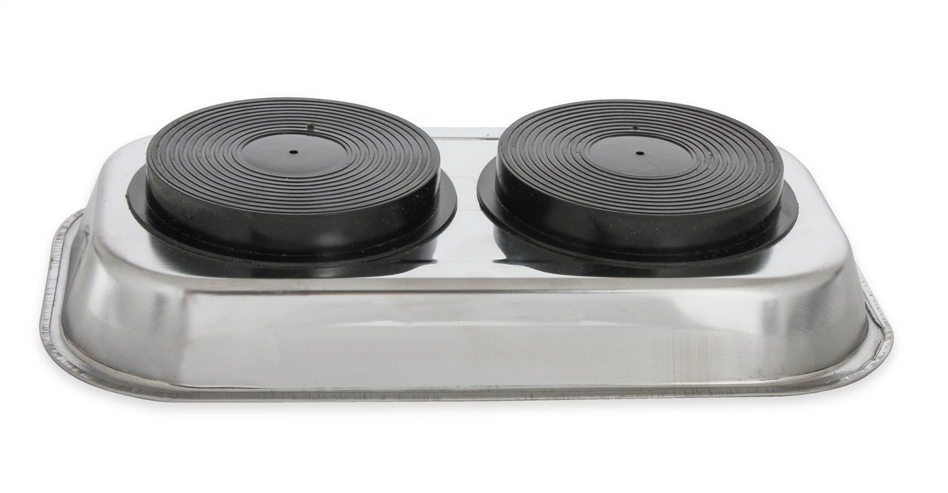 Mr Gasket 33241G Parts Tray; Magnetic; 5-3/8 in. x 9-3/8 in.; - Truck Part Superstore