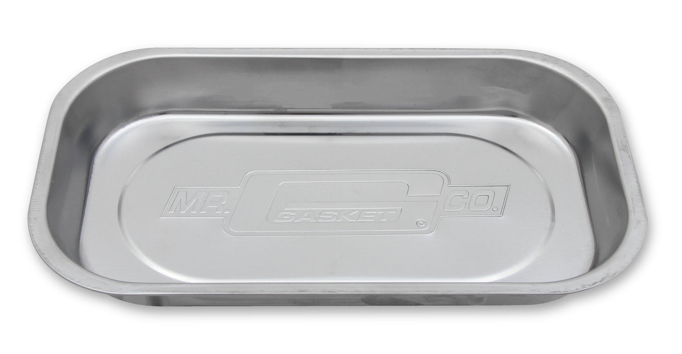 Mr Gasket 33241G Parts Tray; Magnetic; 5-3/8 in. x 9-3/8 in.; - Truck Part Superstore