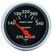 AutoMeter 3336 GAUGE; CYLINDER HEAD TEMP; 2 1/16in.; 140-340deg.F; ELECTRIC; SPORT-COMP - Truck Part Superstore