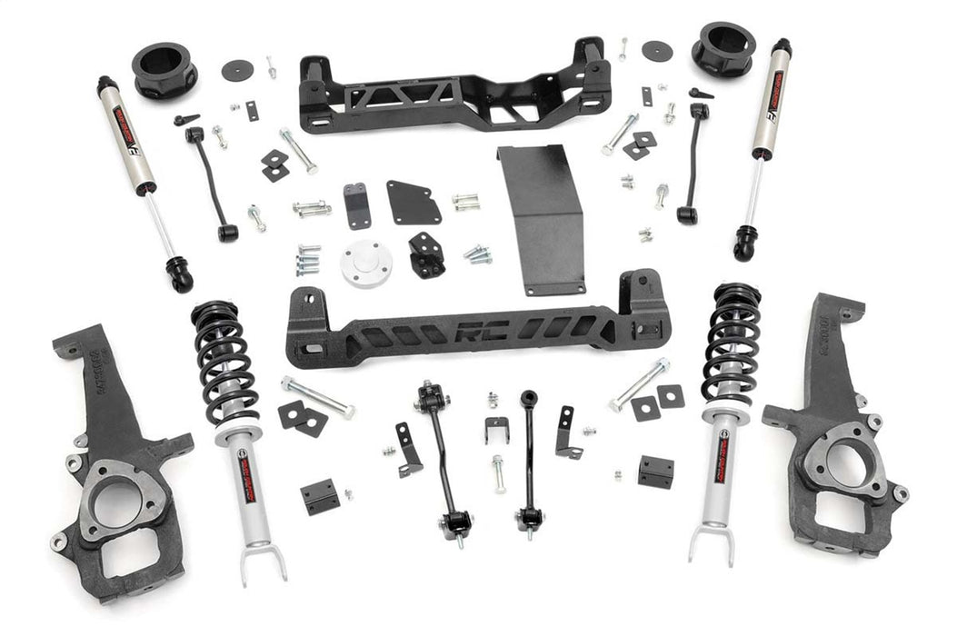 Rough Country 33371 RAM 1500 4 Inch Suspension Lift Kit N3 Struts w/V2 Shocks For 12-18 RAM 1500 4WD Rough Country - Truck Part Superstore