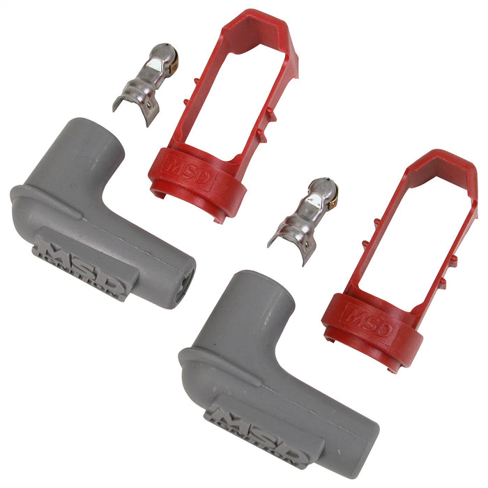 MSD 3340 Spark Plug Wire Retainer; 2 Cylinder; 13/16 in. Plug Only; - Truck Part Superstore