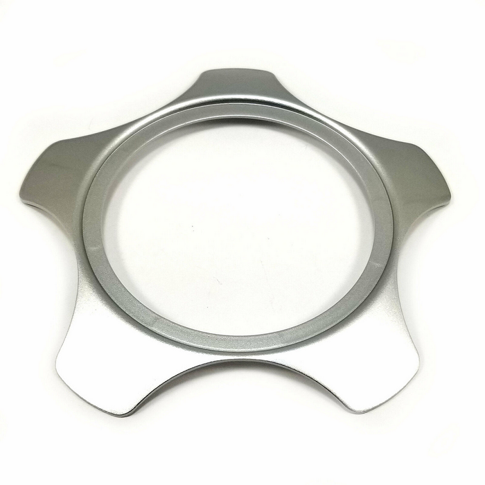 Rotiform 1PC 33410-15RS LSR CAP PLATE-ROTIFORM SILVER - Truck Part Superstore