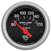 AutoMeter 3348-M GAUGE; OIL TEMP; 2 1/16in.; 60-170deg.F; ELECTRIC; SPORT-COMP - Truck Part Superstore