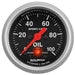 AutoMeter 3352 GAUGE; OIL PRESS; 2 1/16in.; 100PSI; DIGITAL STEPPER MOTOR W/PK/WRN; SPORT-COMP - Truck Part Superstore