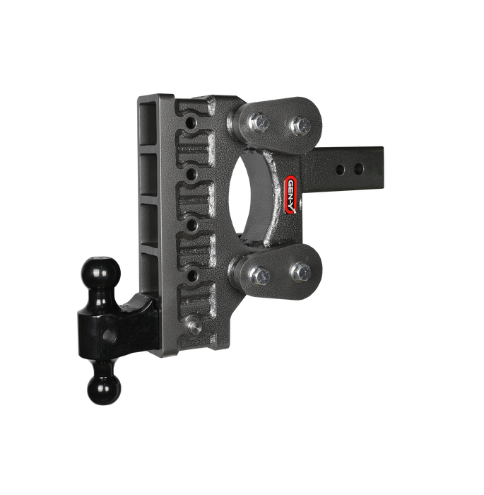 GEN-Y Hitch GH-2215 The BOSS TORSION-FLEX 3" Shank 9" Drop 3.5K TW 32K Hitch & GH-0161 Dual-Ball - Truck Part Superstore