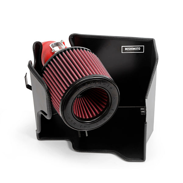 Mishimoto MMAI-MIN-14WRD Mini Cooper S Performance Air Intake, 2014-2018 Wrinkle Red - Truck Part Superstore