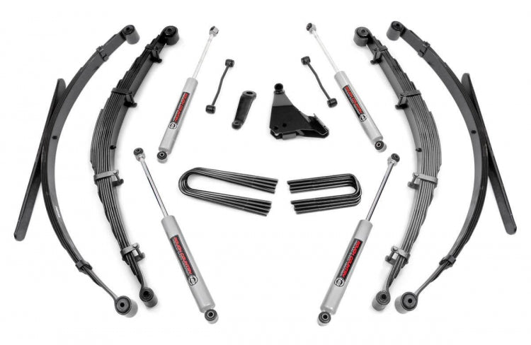 Rough Country 49230 6 Inch Suspension Lift System 99 4WD Ford F-250/F-350 Super Duty Rough Country - Truck Part Superstore