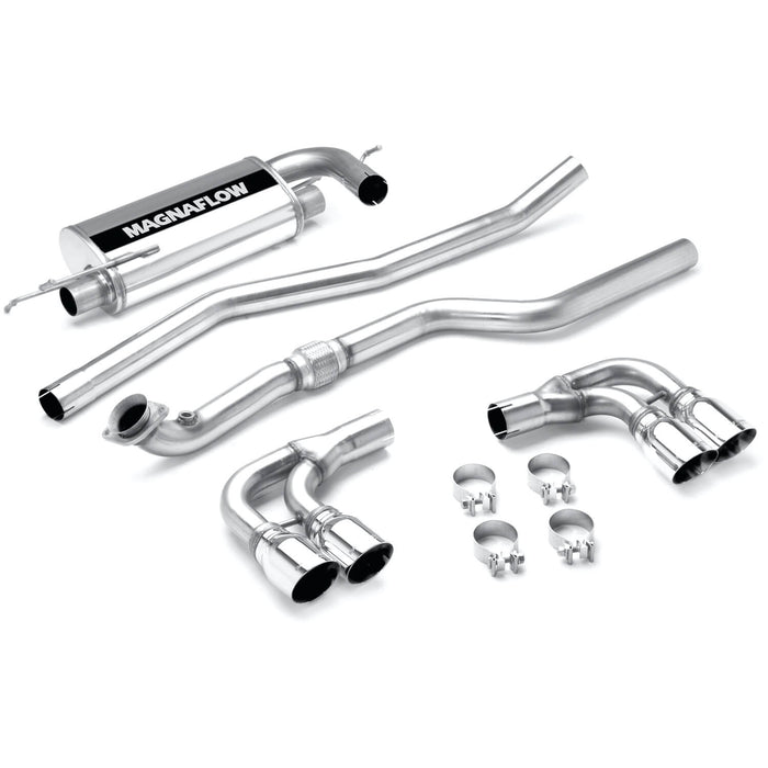 MagnaFlow Exhaust Products 16664 Street Series Stainless Cat-Back System - Truck Part Superstore