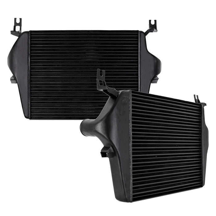 Mishimoto MMINT-F2D-03TBK Cast End Tank Replacement Intercooler, Fits Ford 6.0L Powerstroke 2003-2007 - Truck Part Superstore