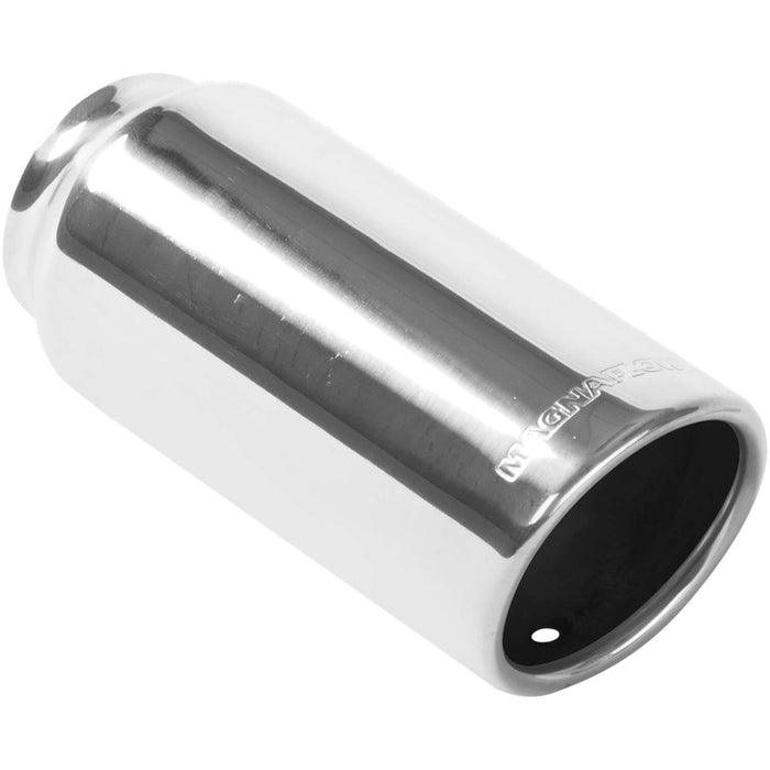 MagnaFlow Exhaust Products 35131 Single Exhaust Tip-2.25in. Inlet/3in. Outlet - Truck Part Superstore