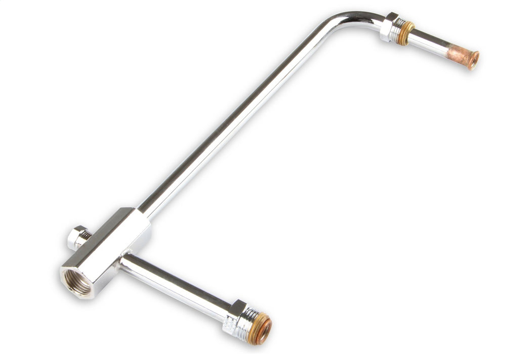 Holley 34-150 Fuel Line; Chrome; For Holley Model 4150 Carburetor; - Truck Part Superstore