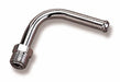 Holley 34-22 Fuel Line Plumbing Kit Fuel Line Hose & Fitting; Chrome; Universal 90 deg.; - Truck Part Superstore