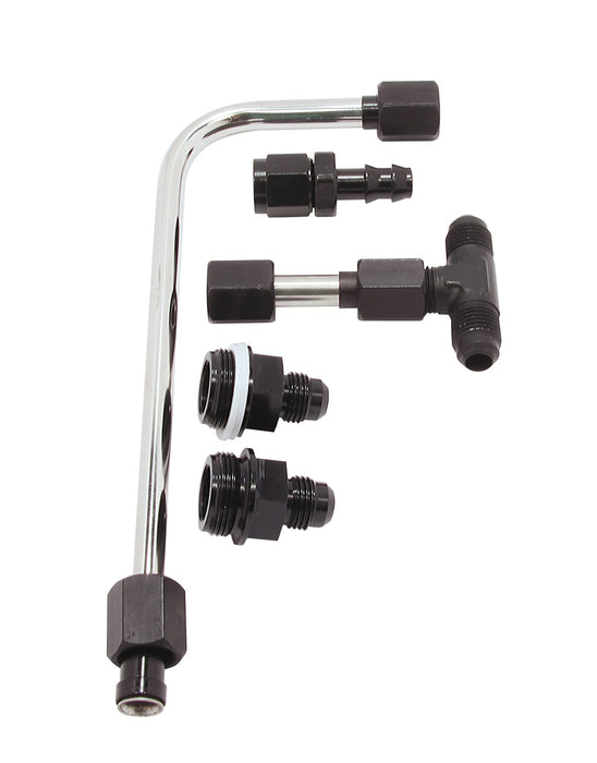 Quick Fuel Technology 34-600SL-BLKQFT Fuel Line; #6AN; Black; - Truck Part Superstore
