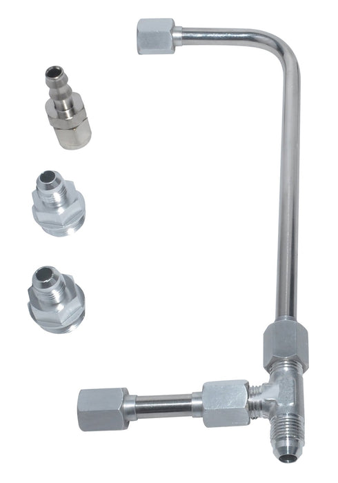 Quick Fuel Technology 34-600SL-SVRQFT Fuel Line; #6AN; Silver; - Truck Part Superstore