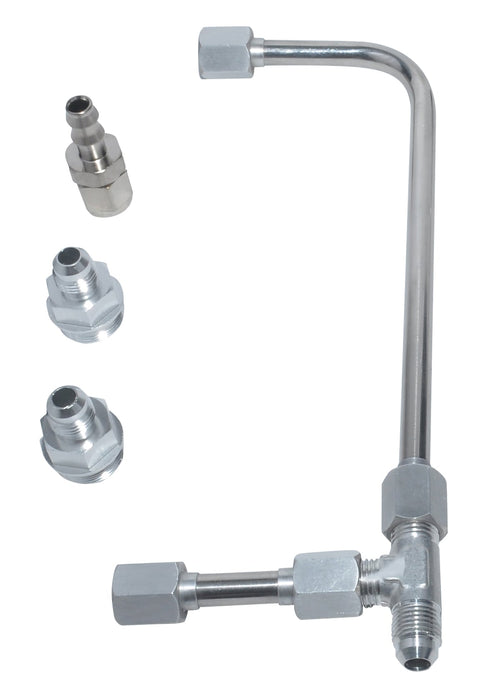 Quick Fuel Technology 34-600SL-SVRQFT Fuel Line; #6AN; Silver; - Truck Part Superstore