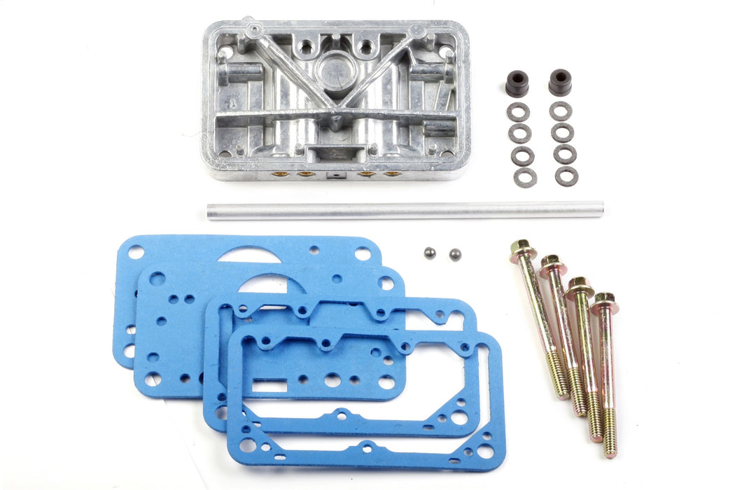 Holley 34-6S Metering Block; Shiny Finish; PN[0-1850S/0-80457S]; - Truck Part Superstore