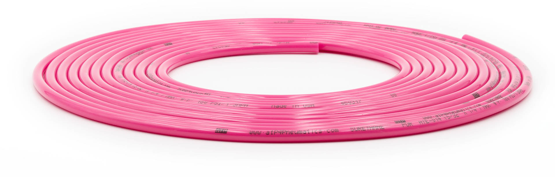 Up Down Air 340-1400-PNK Tire Inflator Hose Replacement 240 Inch W/O Chucks Pink UP Down Air - Truck Part Superstore